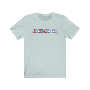 Cinerama Movie Mens Womens Jersey Short Sleeve T Shirt vintage retro