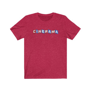 Cinerama Movie Mens Womens Jersey Short Sleeve T Shirt vintage retro