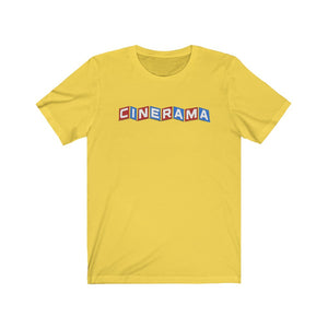 Cinerama Movie Mens Womens Jersey Short Sleeve T Shirt vintage retro