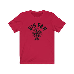 Big Fan Mens Womens Jersey Short Sleeve T Shirt