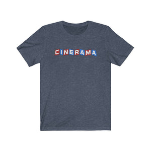 Cinerama Movie Mens Womens Jersey Short Sleeve T Shirt vintage retro