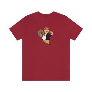 Kansas City Burger Chiefs Coach Mens Womens T Shirt