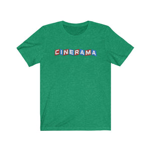 Cinerama Movie Mens Womens Jersey Short Sleeve T Shirt vintage retro