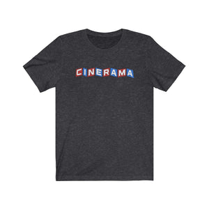 Cinerama Movie Mens Womens Jersey Short Sleeve T Shirt vintage retro