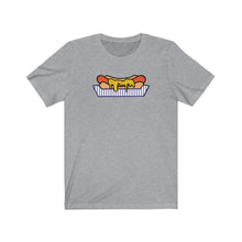 Load image into Gallery viewer, New York Baseball Hot Dog Unisex Jersey Short Sleeve T Shirt Bronx